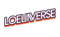 the logo for loelverse on a black background
